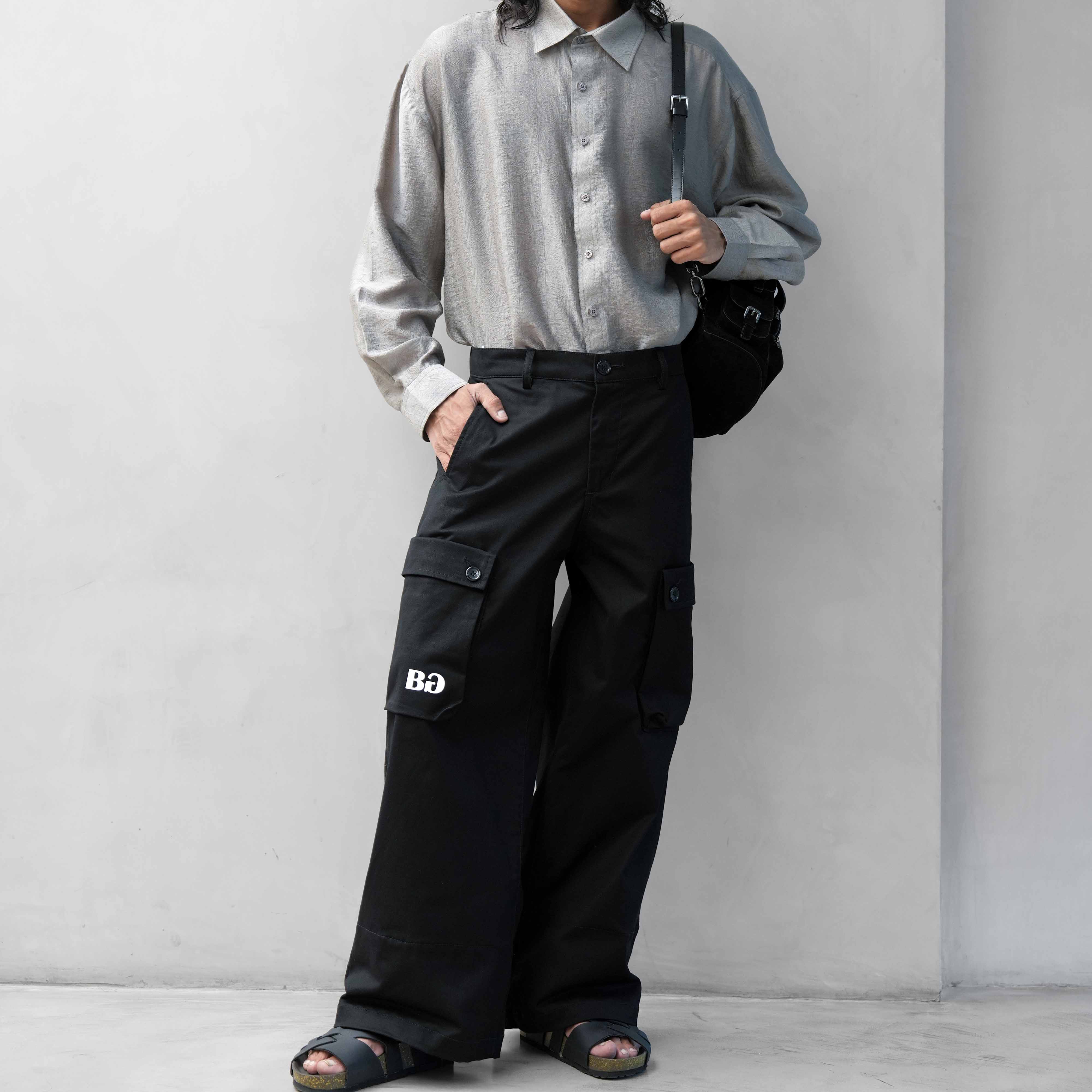 Shadow Black Tokyo Pant - Premium Streetwear Pant